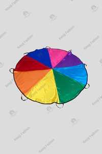 Parasuta de joaca Curcubeu-Diametru 3.5M Multicolor/Jocuri copii