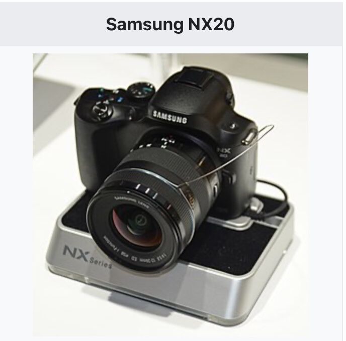 Цифровой фотоаппарат Samsung NX20
