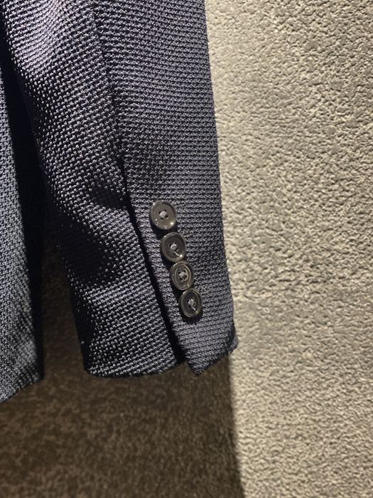 Мъжко спортно сако ZARA - размер М - тъмносиньо - като ново