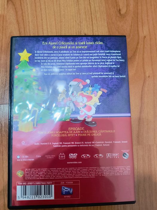 Film/desen animat Tom și Jerry Petrecerea De Crăciun