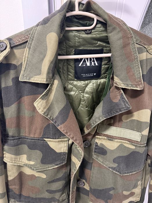 Дамско камуфлажно яке Zara