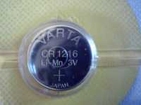 baterie lithium Varta CR1216,dar si alte numere.