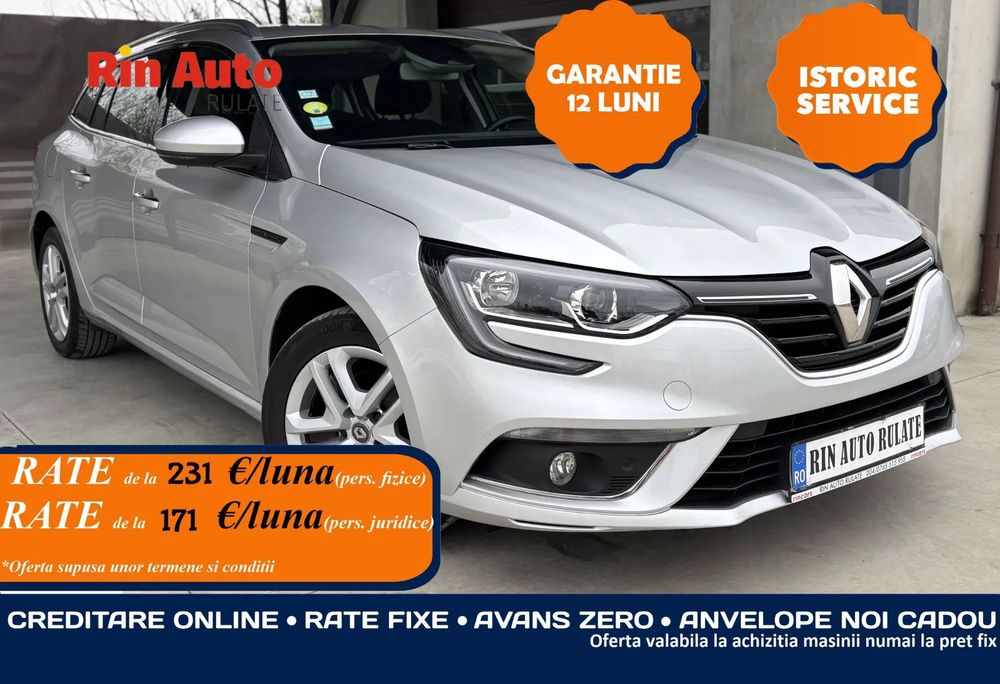 Renault Megane 1,5 diesel 115 CP ~ Posibilitate vanzare si in RATE ~ Credit TVA 21% ~