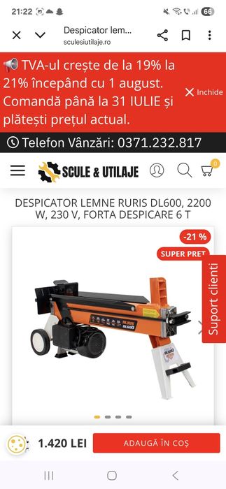 Vând circular compresor crapator de leme