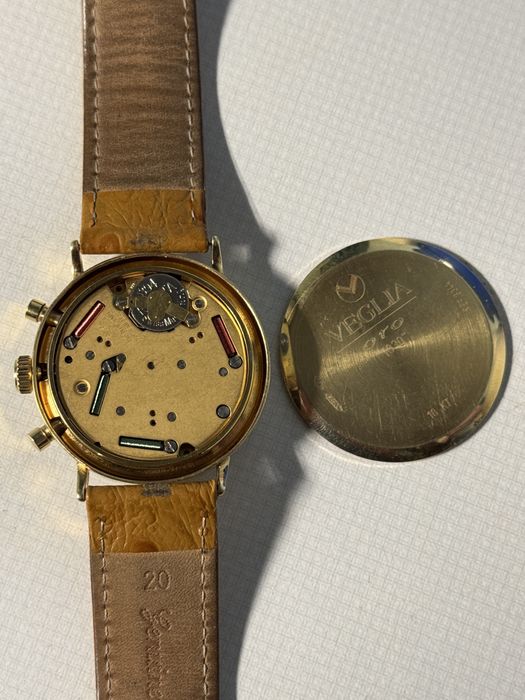 Ceas din aur 18K (750) Veglia Oro 1930, marca Italiana .