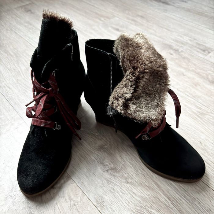 Новые зимние ботинки Clarks