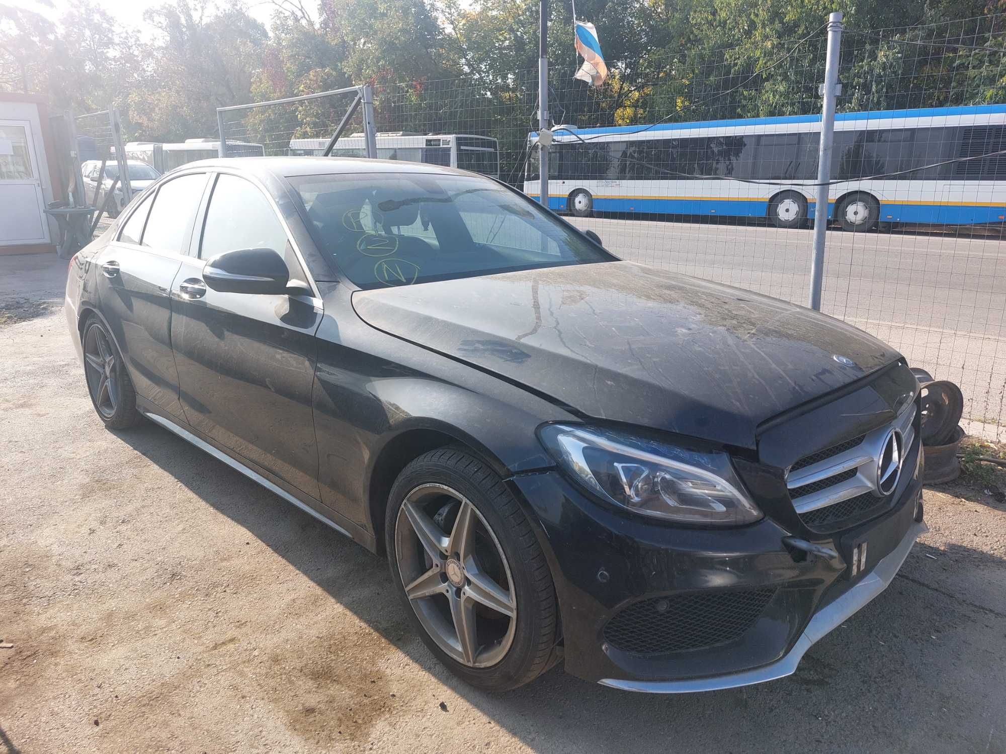 На Части: Mercedes-Benz W205 AMG C200d 136 кс 2015 Двигател на части!