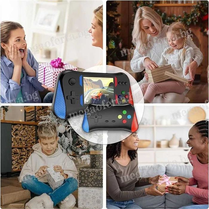 Преносима Игрова Конзола с 500 Класически Ретро Игри