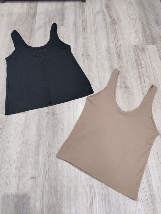 Set topuri/tricouri Zara/Bershka masura M/L