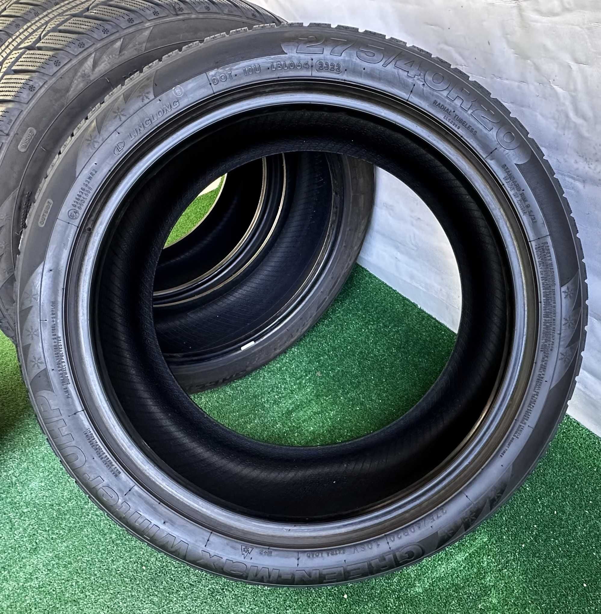 4бр пакет 245/45r20 и 275/40r20 LINGLONG GREEN MAX зимни