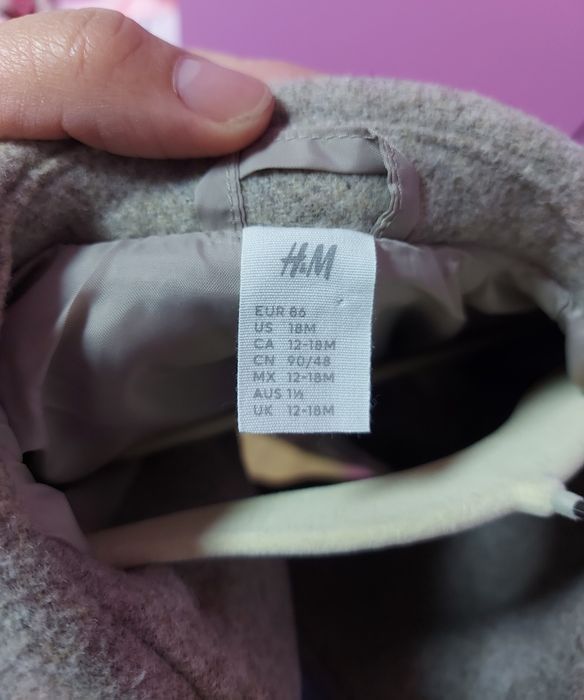 Palton pentru fetite