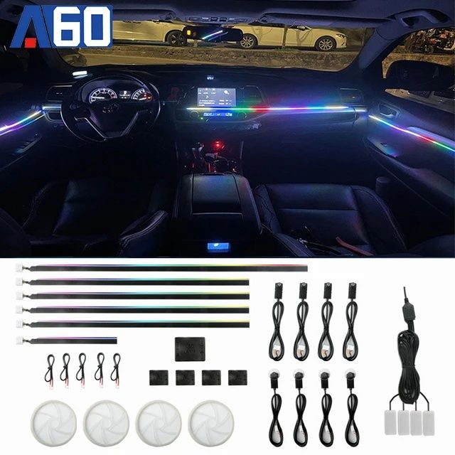 Kit Lumini Ambientale 22 in 1 Symphony Acrilice Interior Auto Dinamic