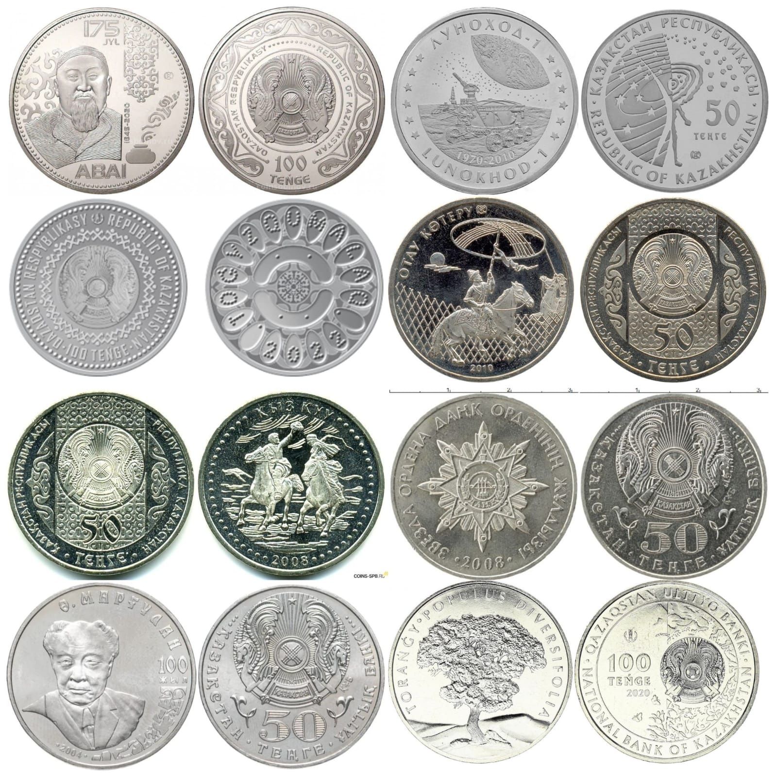 Юбилейные Монеты Казахстана