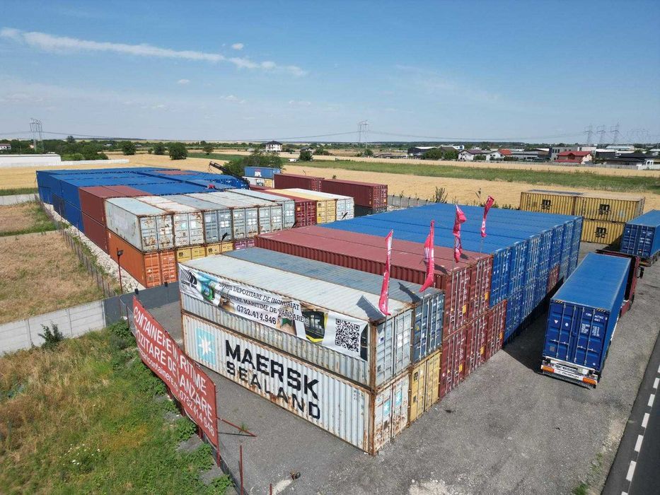 Containere maritime 40 HC maro 2014 10/10 Sfantu Gheorghe