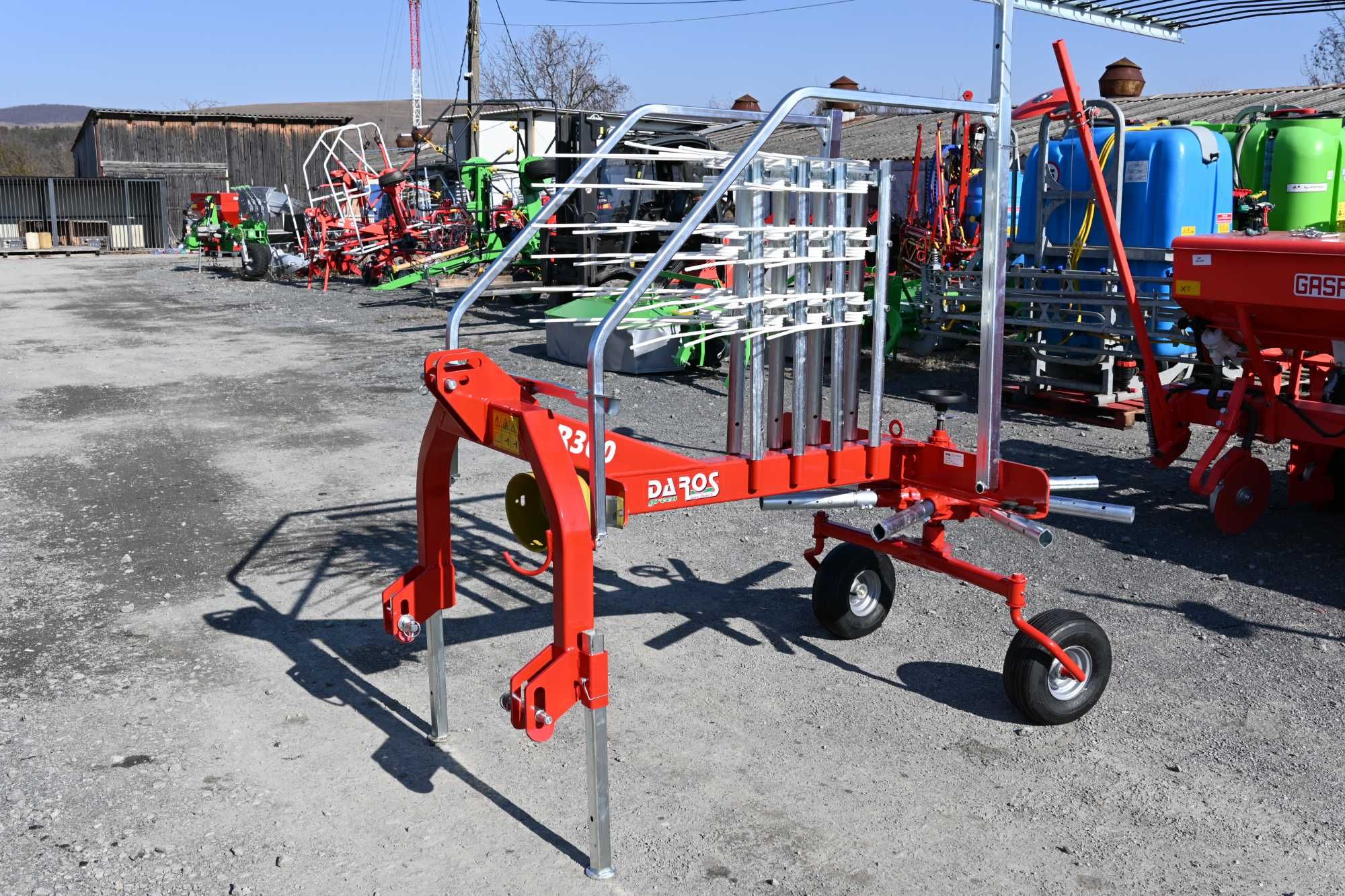 Grebla paianjen de adunat DA ROS GR 300 - fabricat in ITALIA