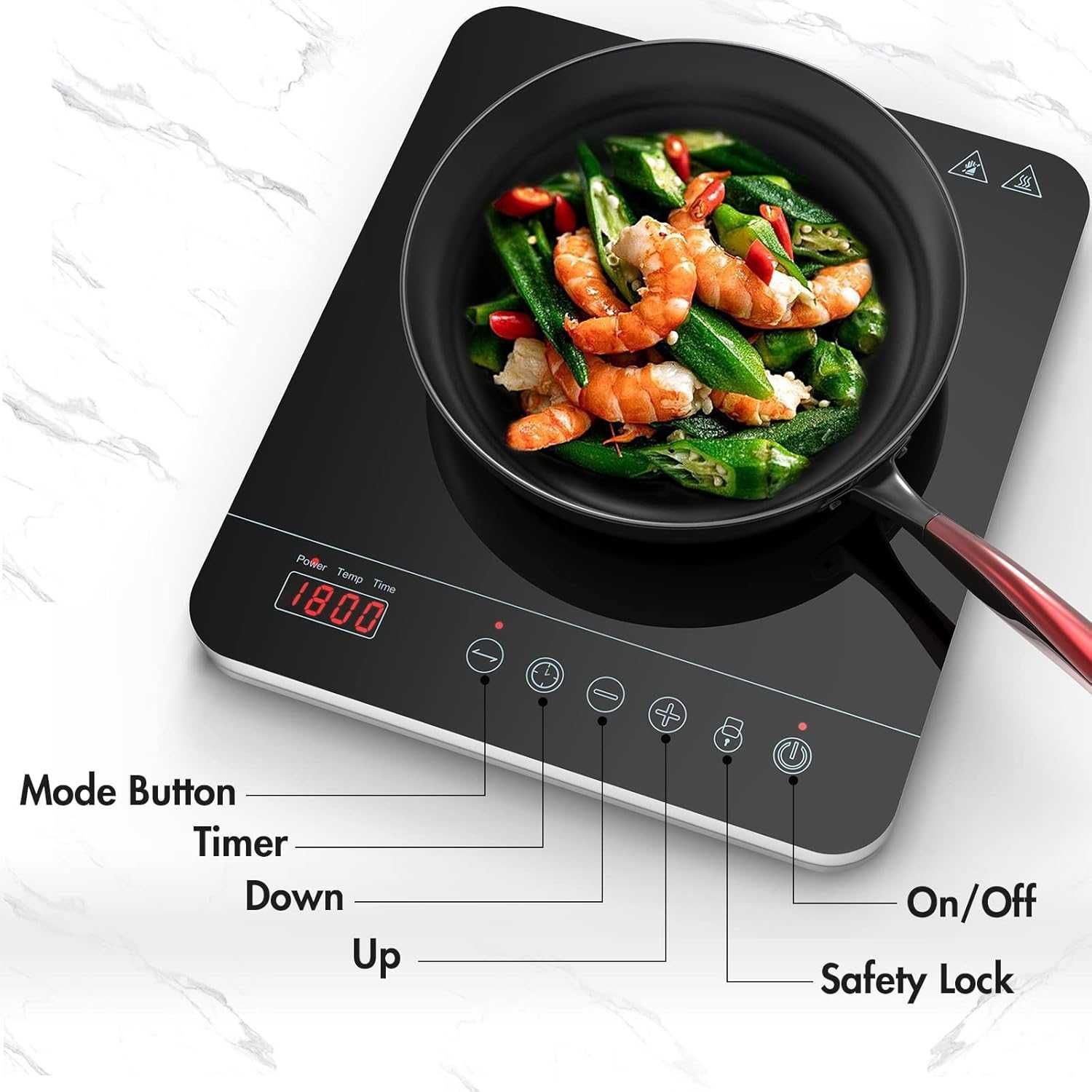 Индукционен котлон Aobosi Induction Hob,Гаранция