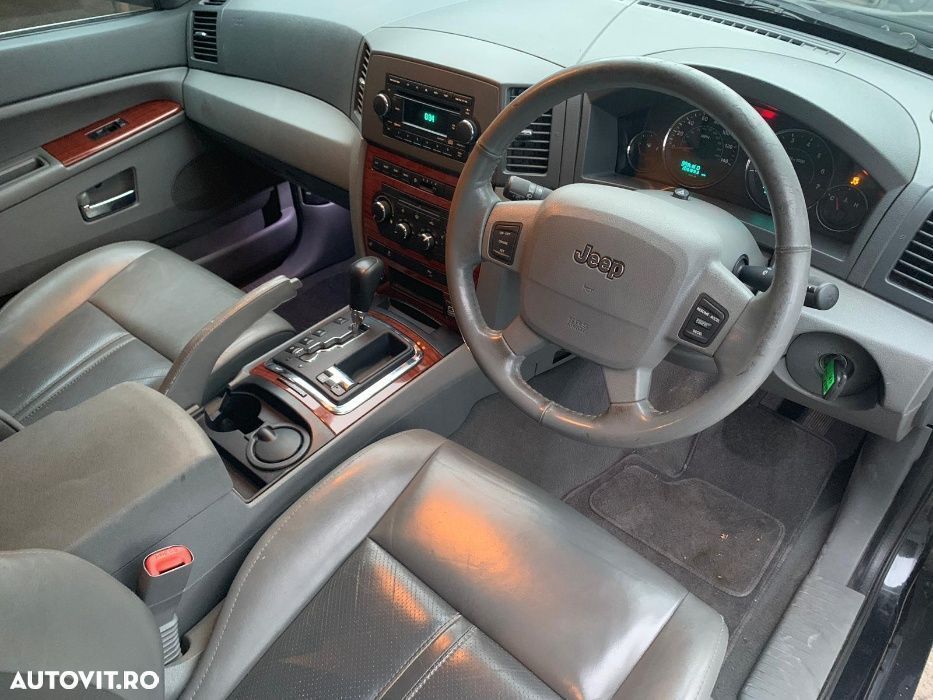 interior piele gri jeep grand cherokee 3 3.0 v6 dezmembrez jeep