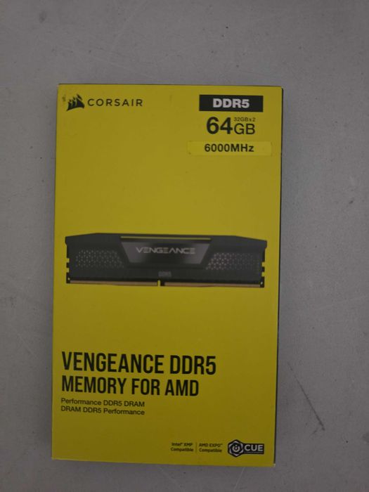 64GB DDR5 Corsair Vengeance 6000MHz CL30