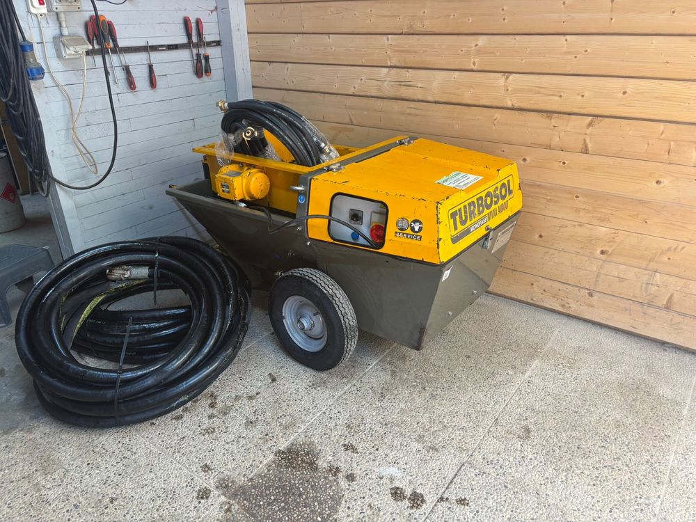 Vand pompa de tencuit masina de tencuit turbosol mini avant