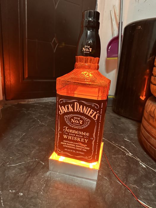 Lampa led sticla jack daniels 6L