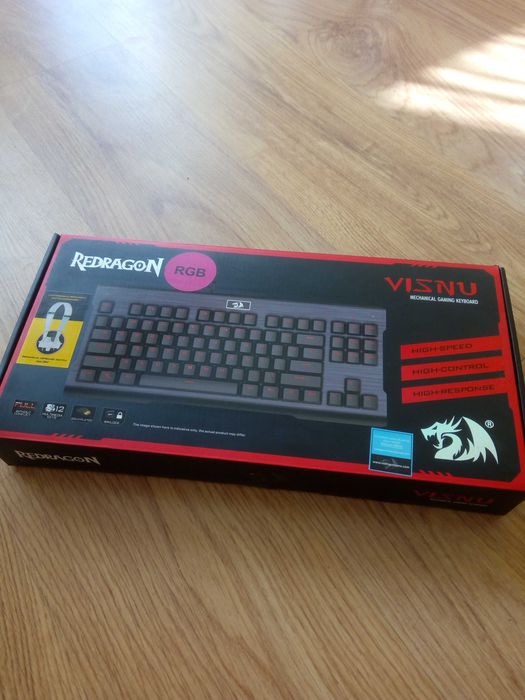 Tastatura gaming mecanica Redragon Visnu K561 RGB
