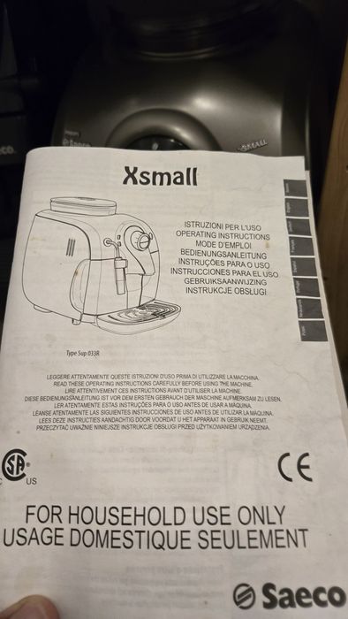 Aparat de cafea.cu boabe  Saeco.Xsmall