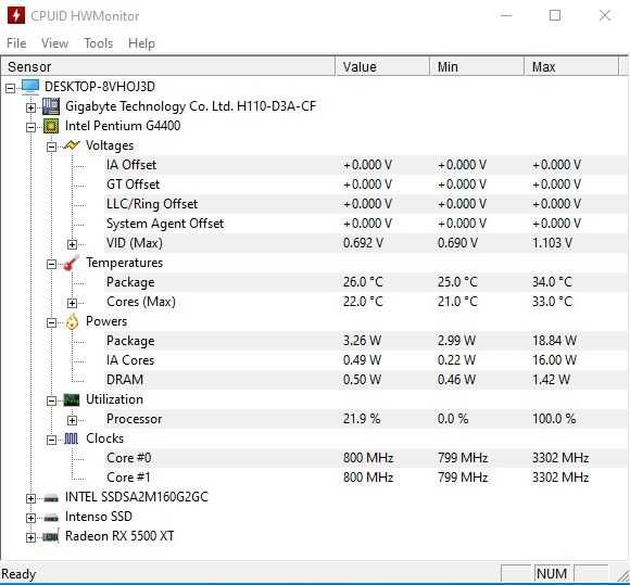Intel Pentium G4400, процесор сокет 1151 Skylake