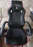 Scaun Birou/Gaming confortabil Myria MG7403RD, negru-rosu