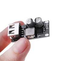 Sursa Fast Charging USB 24W 5V, 9V, 12V, 2A-3.4A auto QC3.0 Step Down