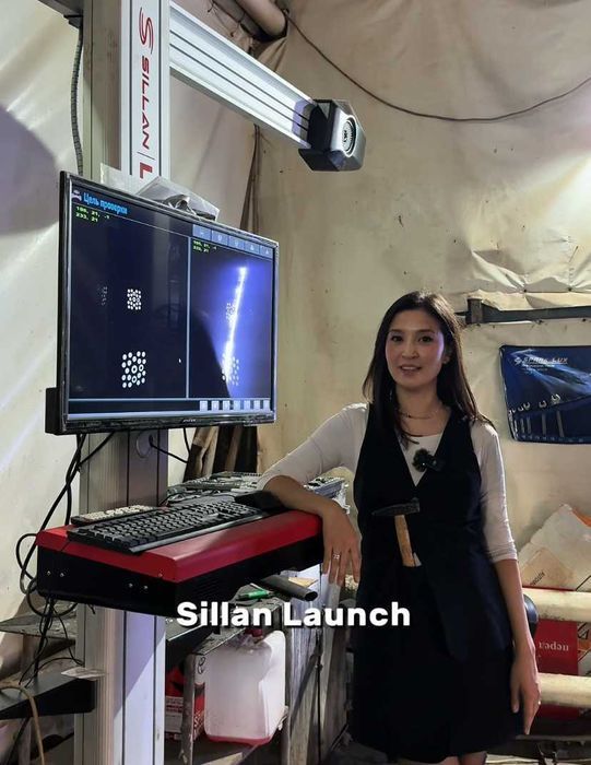 3D Стенд развал-схождения Sillan Launch для СТО и мастерских