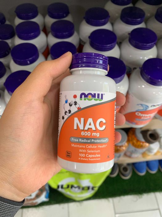 Now Nac 600 mg 100 капсул