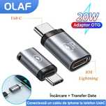 Adaptor IOS la UsbC. Fast Charge și Transfer de Date. OTG.