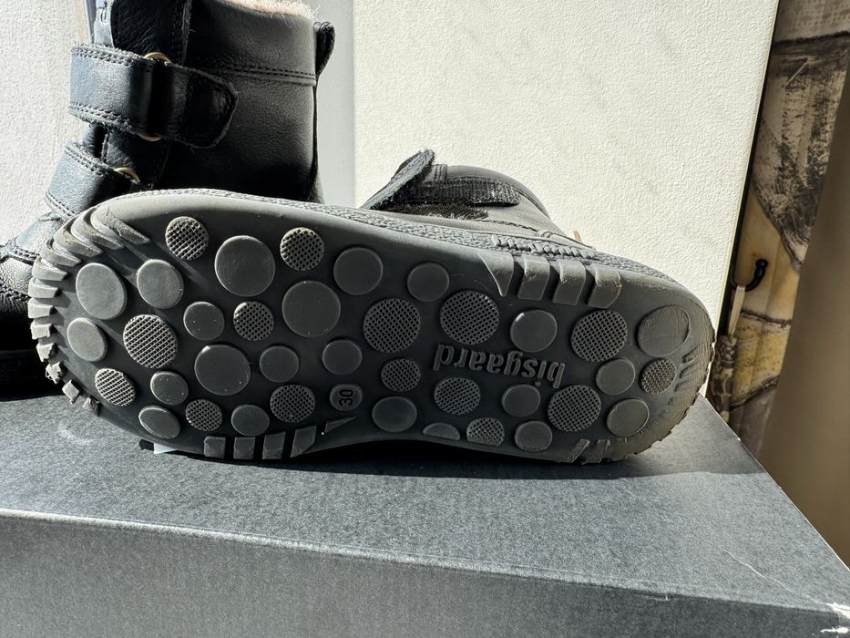 Ghete botine piele iarna copii marca Bisgaard