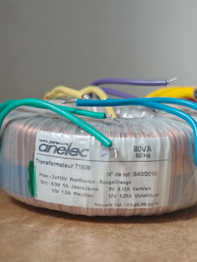 Transformator toroidal 80 Va