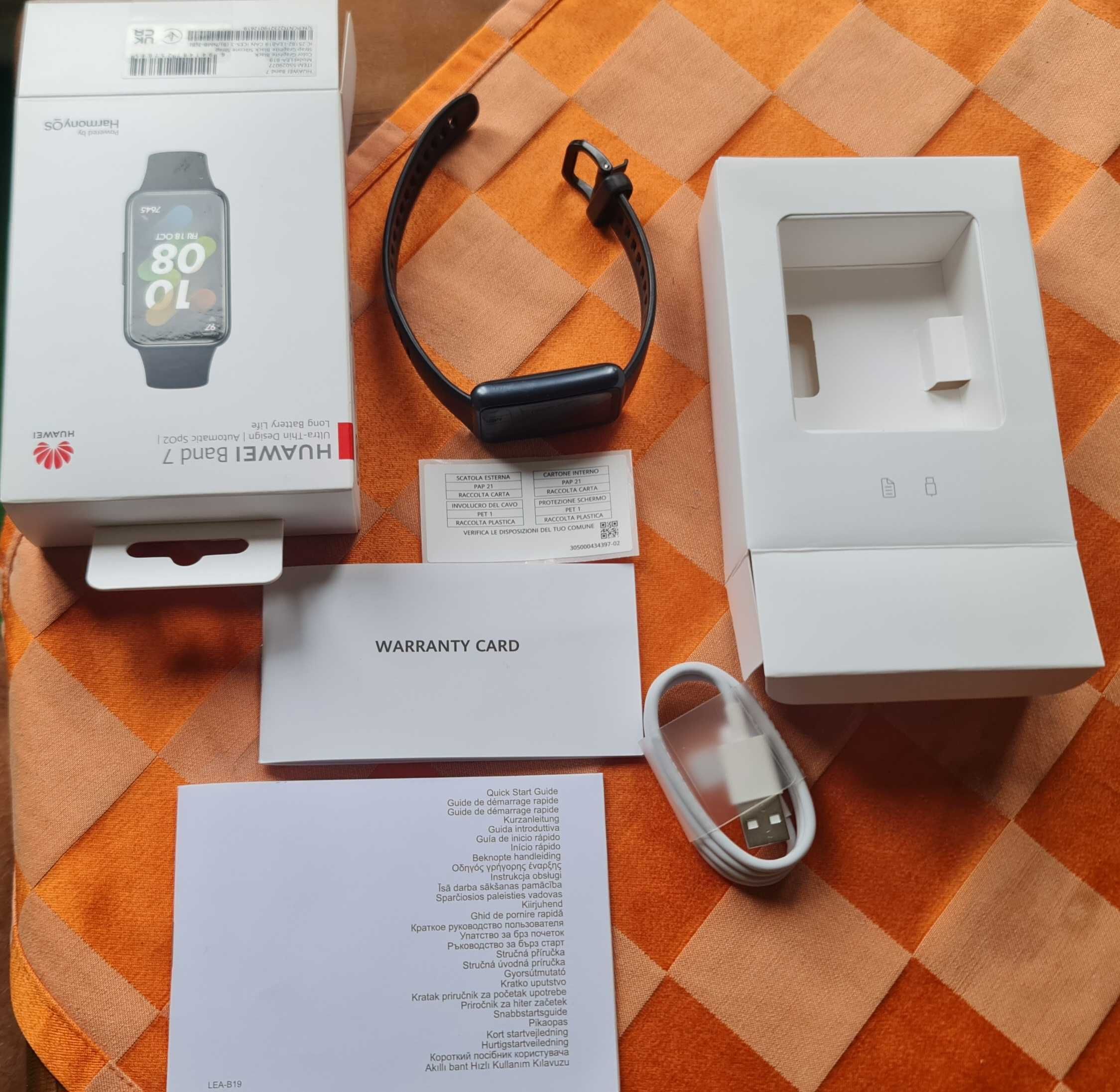 Фитнес гривна Huawei Band 7 Graphite Black