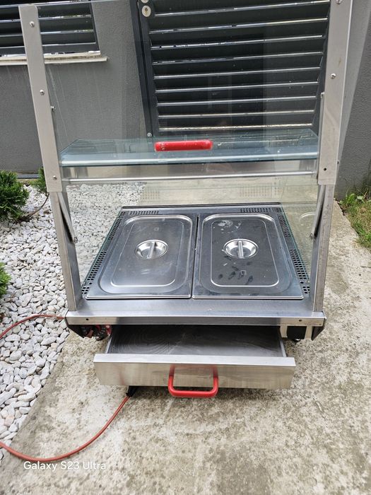 Vitrina calda 2x GN 1/1