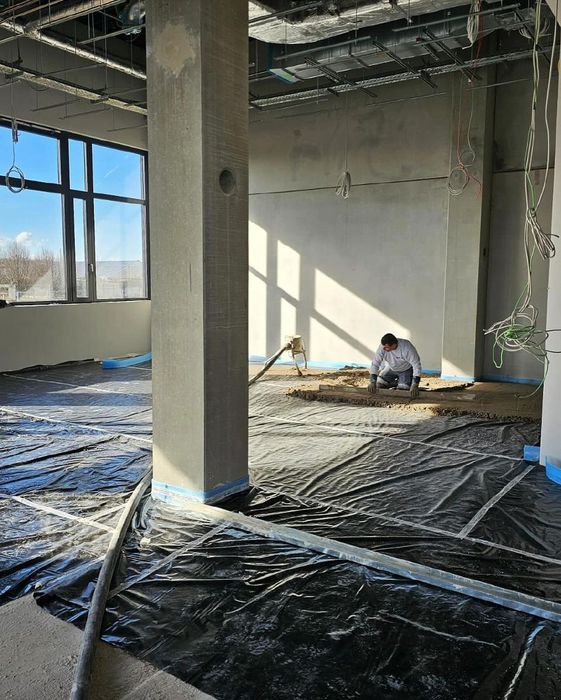 Пол сухой стяжка Стяжка пола сухая стяжка