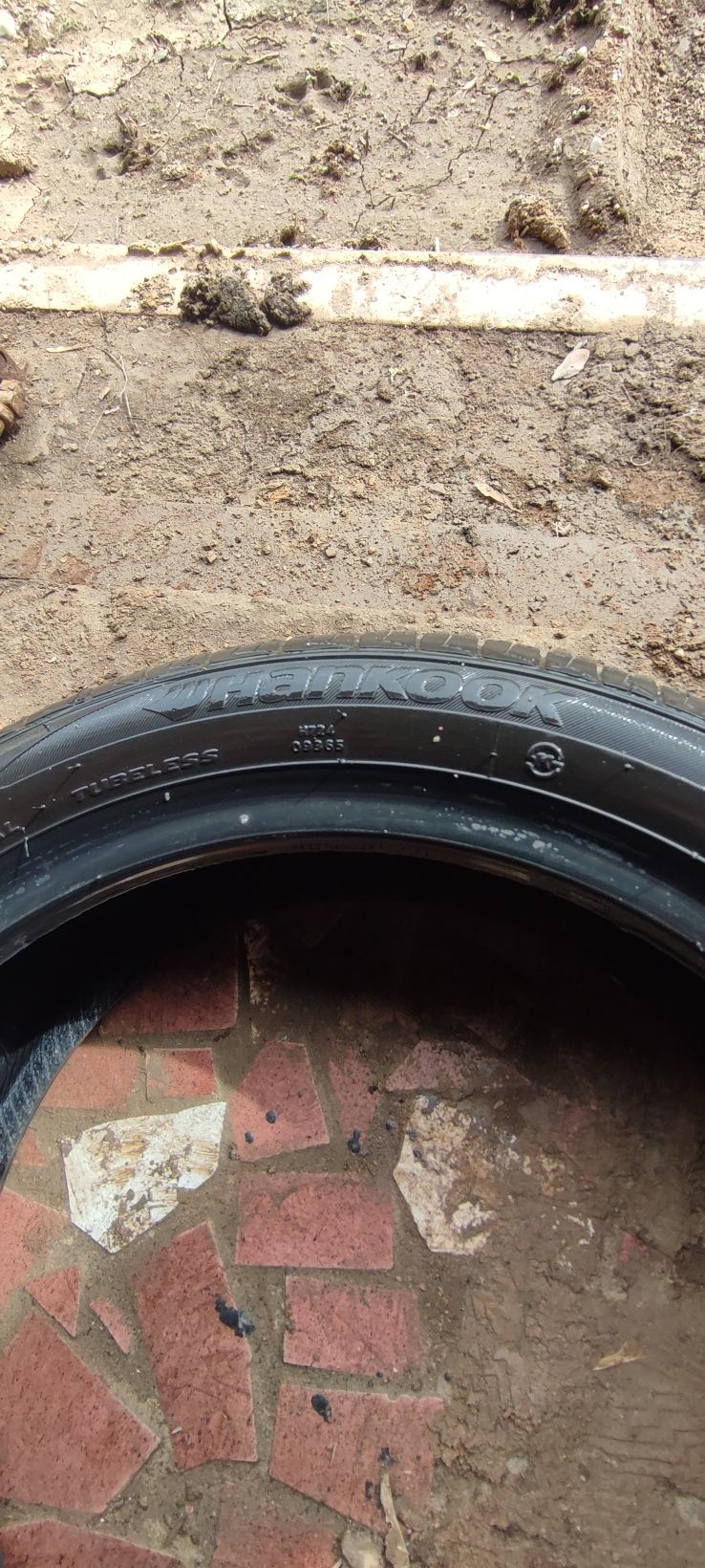 Комплект новых корейских шин Hankook 175 -50-r15