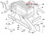 Bandou  Fiat Ducato Citroen Jumper Peugeot Boxer