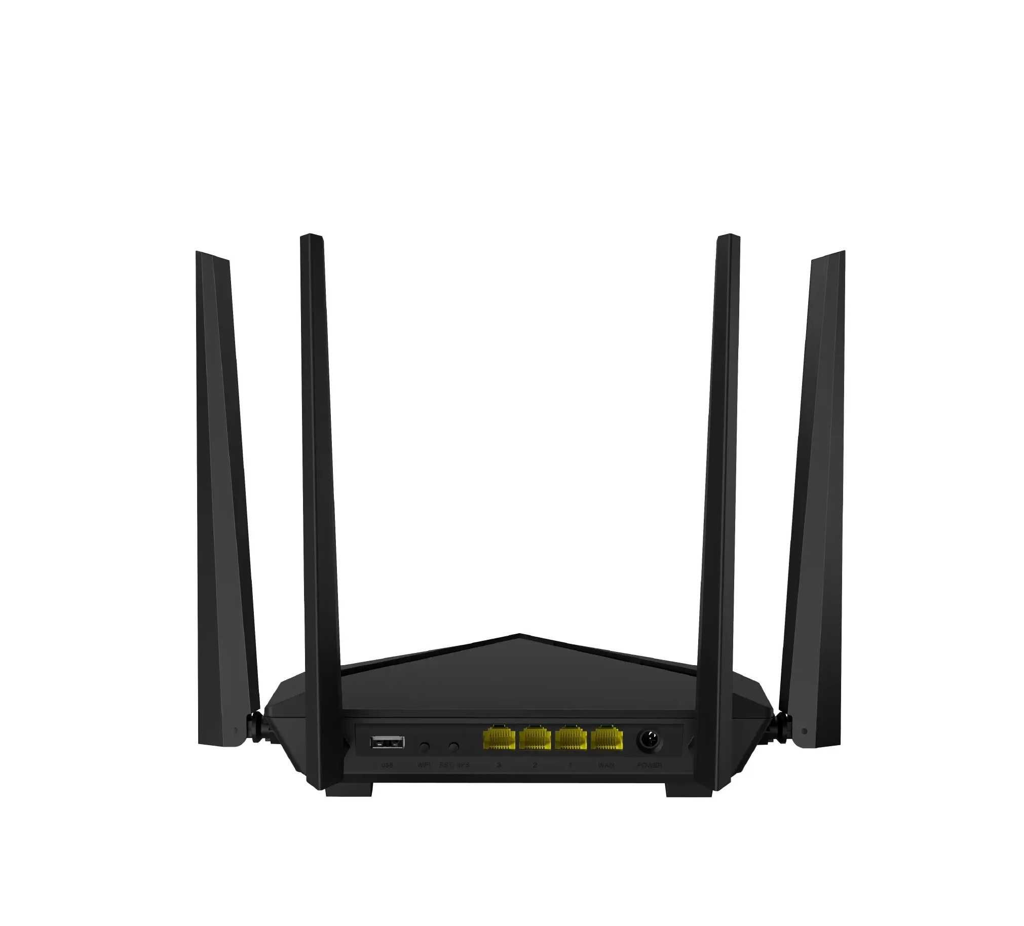 ; WiFi роутер Tenda AC10 Ethernet 4 Антенн 1x WAN