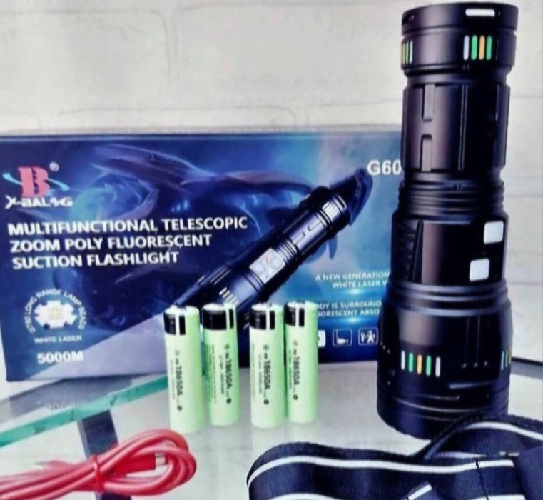 Супермощный фонарь - прожектор