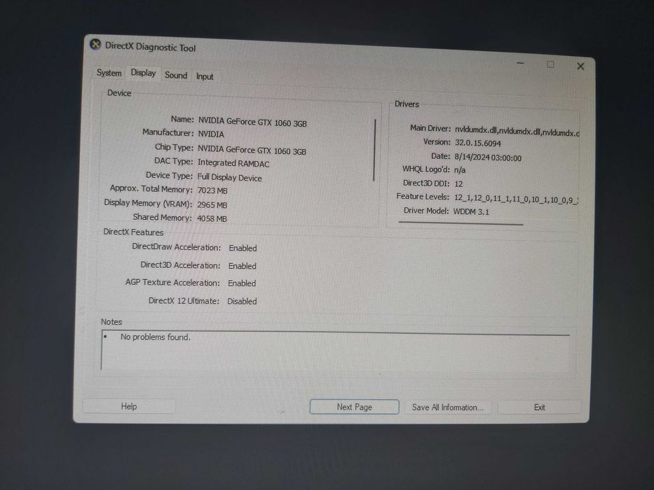 PC Gaming ( Ryzen 7 2700x + GTX 1060) + Monitor 144Hz, 1ms, Full HD