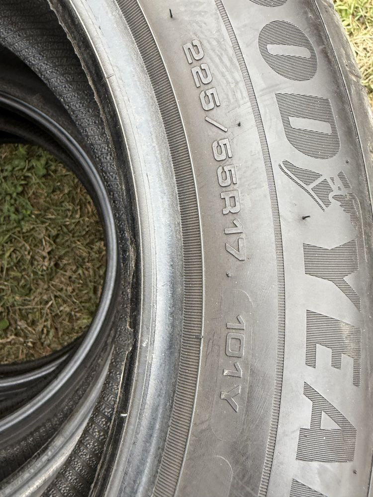Шины немецкие Goodyear снял с бмв ф 10
