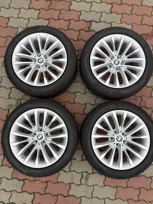 Jante de aluminiu originale BMW R18 cu cauciucuri bune de iarna