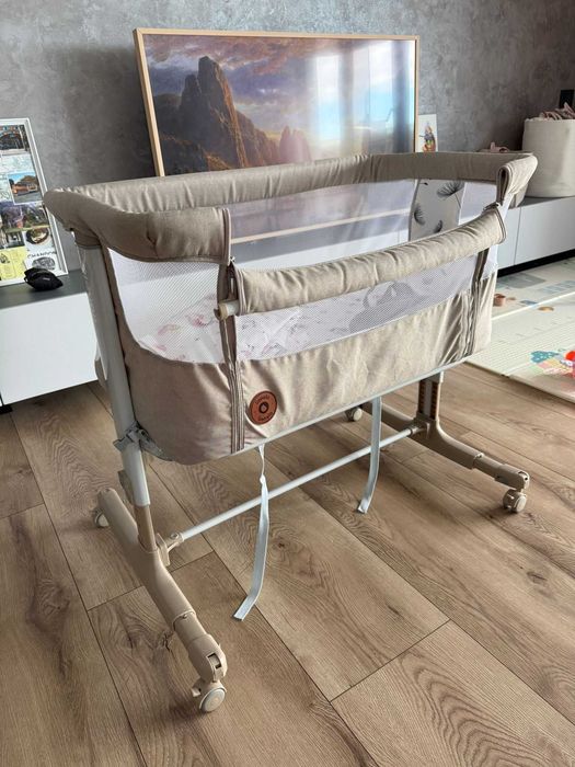 Patut pentru copii Lionelo Aurora, co-sleeper, 3 in 1, 0 - 9 kg, Beige