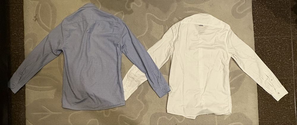 Ризи U.S POLO, синя и бяла