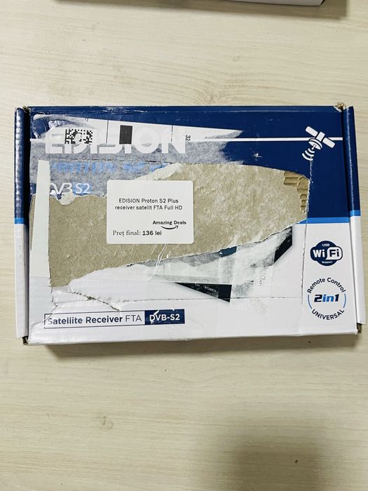 Edison Proton S2 Plus, Receiver Satelit FTA Full HD