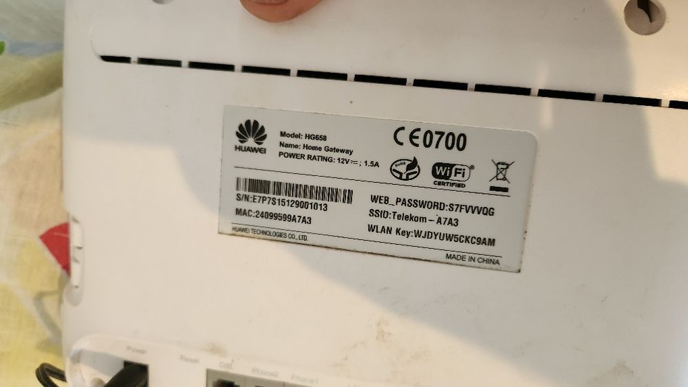 Modem Huawei HG658
