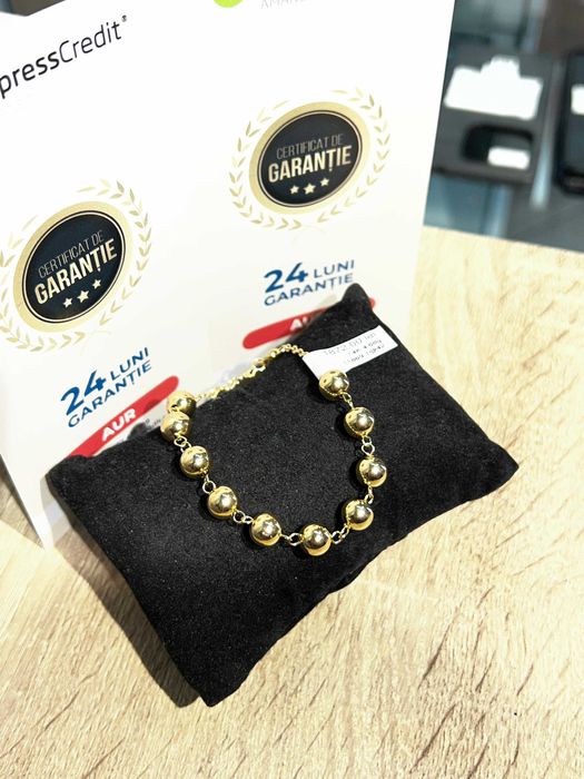 (AG42) Bratara Aur 14K 4.68g (B.11869.1) GARANTIE 24 LUNI