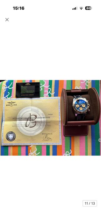 Ceas Breitling chronomat 44 original cu acte